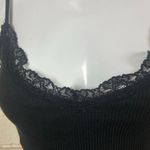 Garage  Black Lace Trim Cami Tank size S Photo 4