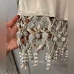 Akira NWT  satin top with rhinestone pearls Photo 6