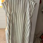 Forever 21 Black & White Striped Work Dress Photo 5