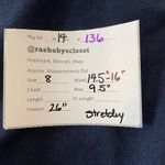 Old Navy  Womens Blue Dark Wash Mid Rise Rockstar Super Skinny Jeans Size 8 Photo 9