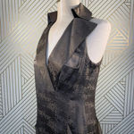 Karen Millen Brown Silk Snake Vest Style Dress Photo 4