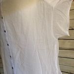 Alfani  White Button Detailed Top Photo 3