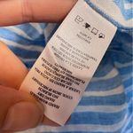 Rails  Blue White Striped Linen Blend Button Down Shirt Womens S Lightweight Top Photo 6