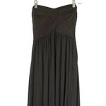 Urban Outfitters  Kimchi Blue Small Gray Strapless Gretchen Maxi Dress SZ S Photo 5