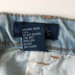 Delia's Delia’s High Waist Distressed Jean Shorts Light Wash Size 5 Photo 8