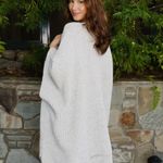 Boutique Crocheted Cardigan Off-White Photo 1