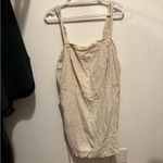 Old Navy  Tan and White Striped Romper size 2x Photo 1