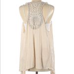 August Silk Sleeveless Cardigan Size Medium Photo 1