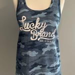 Lucky Brand Like New Blue Camo Tank Top Photo 1