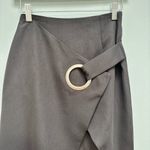 C/MEO COLLECTIVE  Asymmetrical On The Line Skirt In Black XXS Photo 1