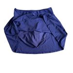 Swimdress‎ Women's Blue Skirted Swimsuit Ruched Tankini Top Beach Vacation Photo 2