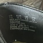 Soft‎ Style Women DEANNA Pumps Shoes Leather Dark Pewter Crosshatch 7.5 WIDE $ Black Photo 6