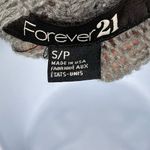 Forever 21 Open Front Longline Shawl Collar Textured Chunky Knit Cardigan Sweater Top Photo 4