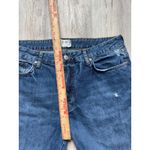 We The Free  Free People Distressed Raw Hem Cropped‎ Jeans Blue Women's Size 31 Photo 5