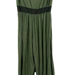 Mudd  Olive Green Surplice Culotte Jumpsuit 2X Photo 0