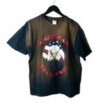 Urban Outfitters American Iron & Muscle T Shirt Vintage Y2K Brown Black Medium M USA Eagle Unisex Photo 0