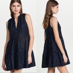 Amanda Uprichard NEW NWT  Rylee Tweed Dress In Midnight Navy Blue Photo 1