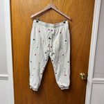 Marine layer Signature Lined Star Embroidered Joggers Sweatpants Grey Gray Large Photo 13