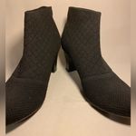 Life Stride  Black Ankle Sock Booties sz 9 Photo 8