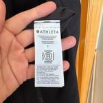 Athleta  Expedition Dress Black Size 8 Tank Zip Front Pockets‎ Athleisure Photo 4