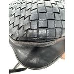 Bottega Veneta  Intrecciato Messenger Vintage Black Leather Crossbody Bag Photo 5