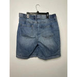 J.Jill Denim Shorts Button Fly Size 34 Women's Jorts Blue Photo 1