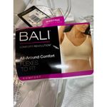 Brand New Bali Women's Size 2XL White All Around Comfort Wire Free Bra Photo 5