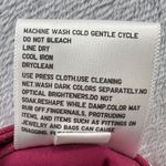 Uniqlo Drape Flared Pants Womens 8 Fuchsia Red Front Back Pockets Zip Classic Photo 3