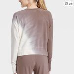 JoyLab  Brown and Cream Ombre Sweatshirt Photo 1