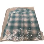 Dixxon Flannel Co Fria Pearl Snap Blue Plaid Shirt Womens Small Western Vixxon Photo 1