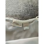 Vintage Intimo Amore Nightgown Sexy Satin Like Lace White Slip 90s Size Medium Photo 6