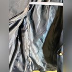 Navy Women's Blazer by Isabella, denim type blazer, unique laced up detail, crop Blue Size 8 Photo 9