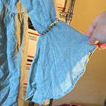 Pretty Little Thing Bohemian Babydoll Cutout Lace Dress Women Size Small Gray Photo 3