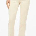 J.Crew  Corduroy Straight Pants Size 28 Ecru Neutral Classic Minimalist Everyday Photo 0