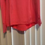 Avia  Womens Pink Drawstring Long Sleeve Funnel Neck Athletic Pullover Top Size L Photo 4