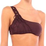 CHRISTIES Bikini Top Nodi Maroon US 36 Photo 0