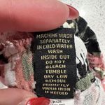 Rachel Roy  Size L Pants Floral Linen Blend Pull On Straight Wide Leg Waist Tie Photo 7