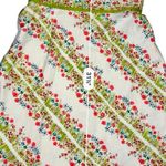 Liz Claiborne Spring Parade Strapless A-line Dress 10 White Floral Cottage NWT Photo 7