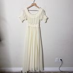 Baltic Born NWT  Harper Ivory Smocked Dress Off The Shoulder Women’s Size S Photo 9