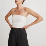 Madewell Black Easy Pull-On Lightspun Cotton Gauze Casual Summer Shorts Small Photo 0