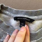 Banana Republic  Embroidered Floral Sweatshirt Photo 4