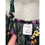 Old Navy S Black Floral Maxi Dress Photo 4