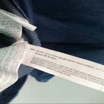 ZARA Denim Frilled Sleeve Shirt Photo 6