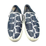 Vince Banler Snake-Embossed Leather Skate Shoe Photo 1