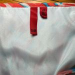 5|48  women's maxi dress size large coral blue and pink‎ Photo 3