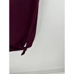 Athleta  Cloudlight Asym Burgundy Side Tie Tank Top Women's Size X-Large XL Photo 5