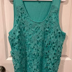 Late August  Turquoise Tank Top Size 1XL Photo 0