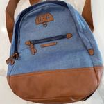 ALDO Denim Chambray Unisex Backpack Adjustable Straps Laptop Pocket School Photo 2
