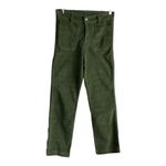 Free People High Time Velvet Kick Flare Pant Chive Women’s Photo 1