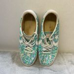 Converse Green and Blue Patterned Sneakers Photo 2